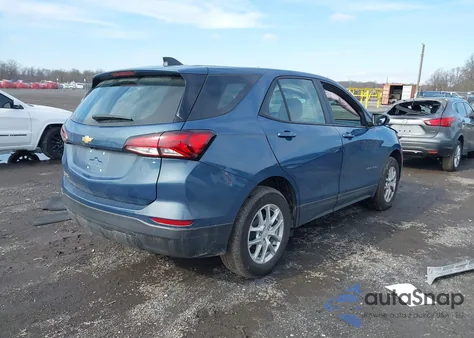 2024 Chevrolet Equinox Fwd Ls from USA, damaged, VIN 3GNAXHEG3RL308209